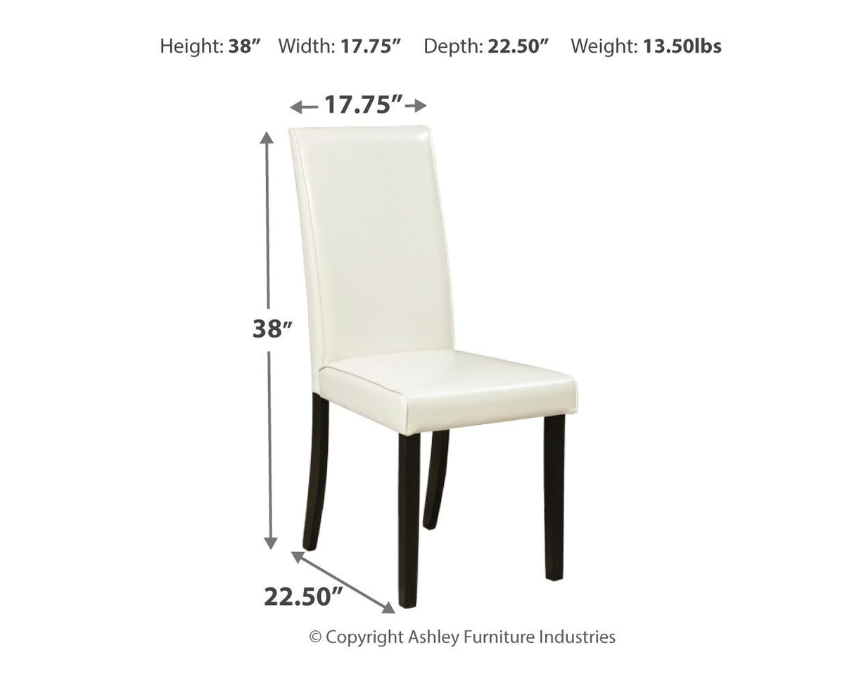 Kimonte - Dining Side Chair by Signature Design by Ashley® | Bel Furniture