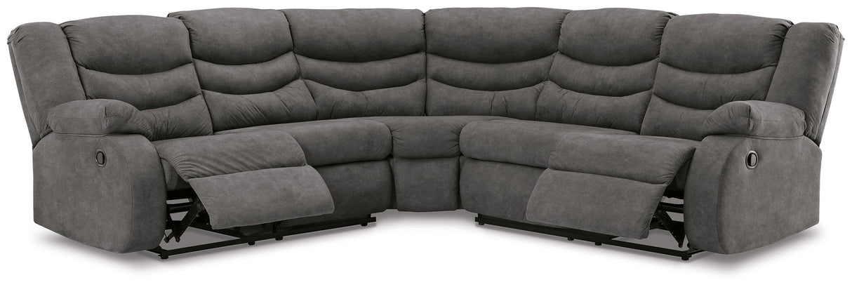 Partymate - Reclining Sectional by Signature Design by Ashley® | Bel Furniture