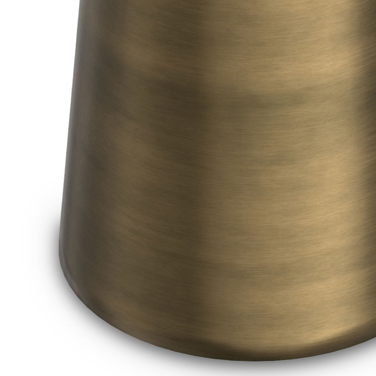 Nicollette - Side Table - Antique Brass by Simpli-Home | Bel Furniture