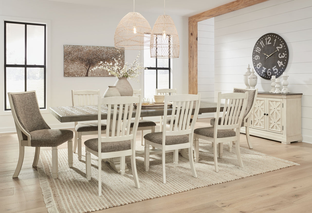 Bolanburg - Brown / Beige - Extension Dining Table by Signature Design by Ashley® | Bel Furniture