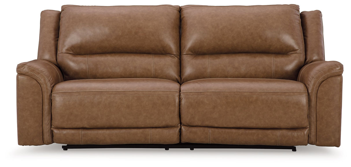 Trasimeno - Caramel - 2 Seat Pwr Rec Sofa Adj Headrest by Signature Design by Ashley® | Bel Furniture