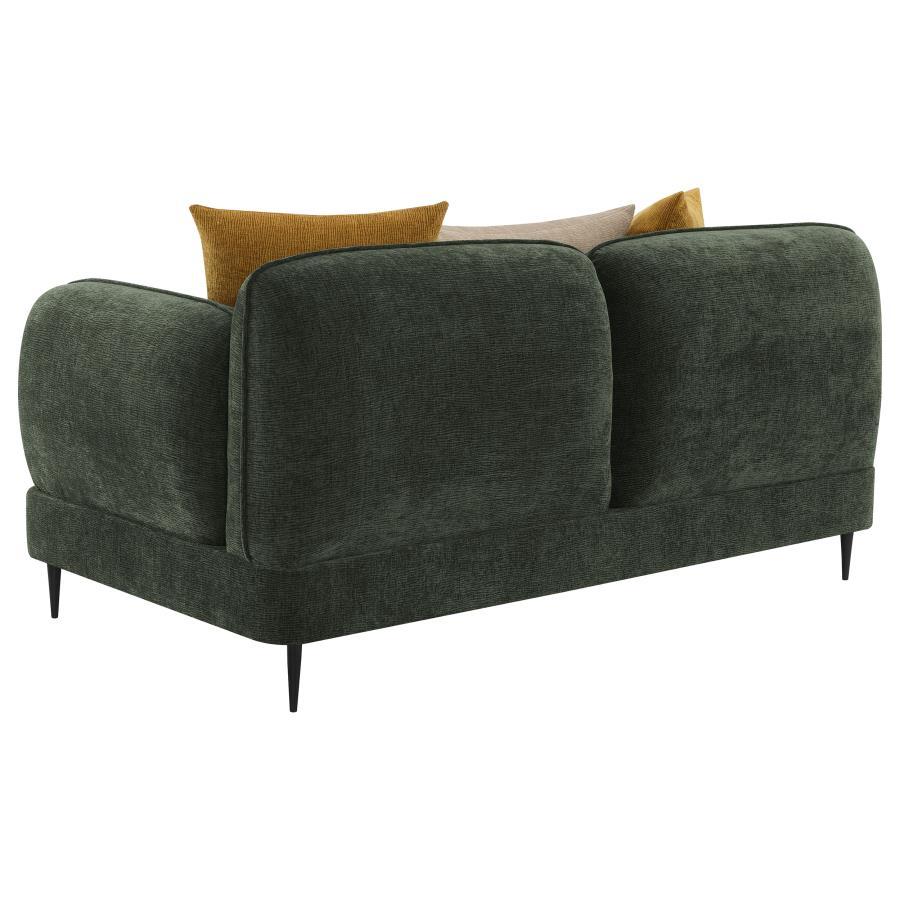 Jade - 2 Piece Chenille Upholstered Sofa Set