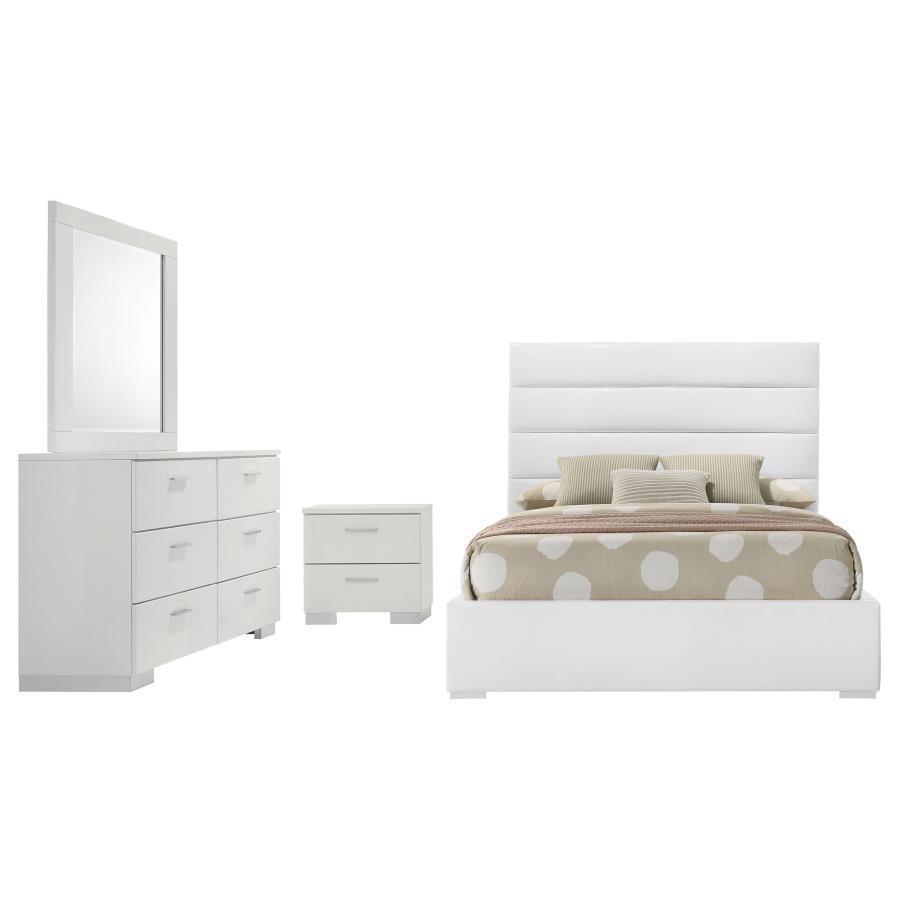 Felicity - Upholstered Bedroom Set by Coaster Fine Furniture | Bel Furniture