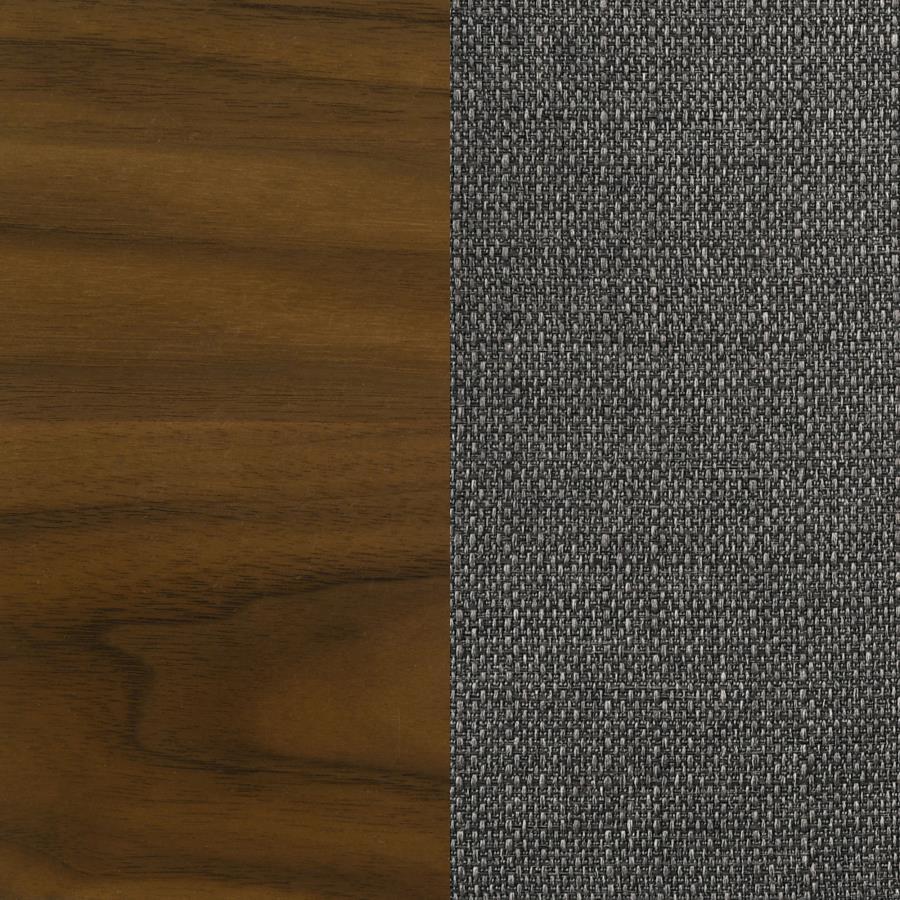 Alfredo - Dining Side Chair (Set of 2) - Gray And Natural Walnut by CoasterEveryday | Bel Furniture