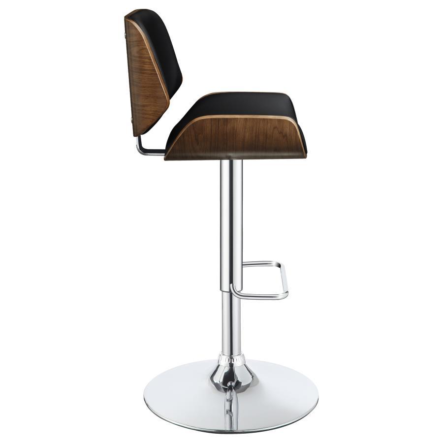 Folsom - Upholstered Adjustable Bar Stool by CoasterEssence | Bel Furniture