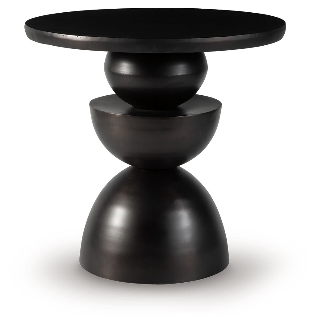 Kurtson - Bronze Finish - Accent Table by Signature Design by Ashley® | Bel Furniture