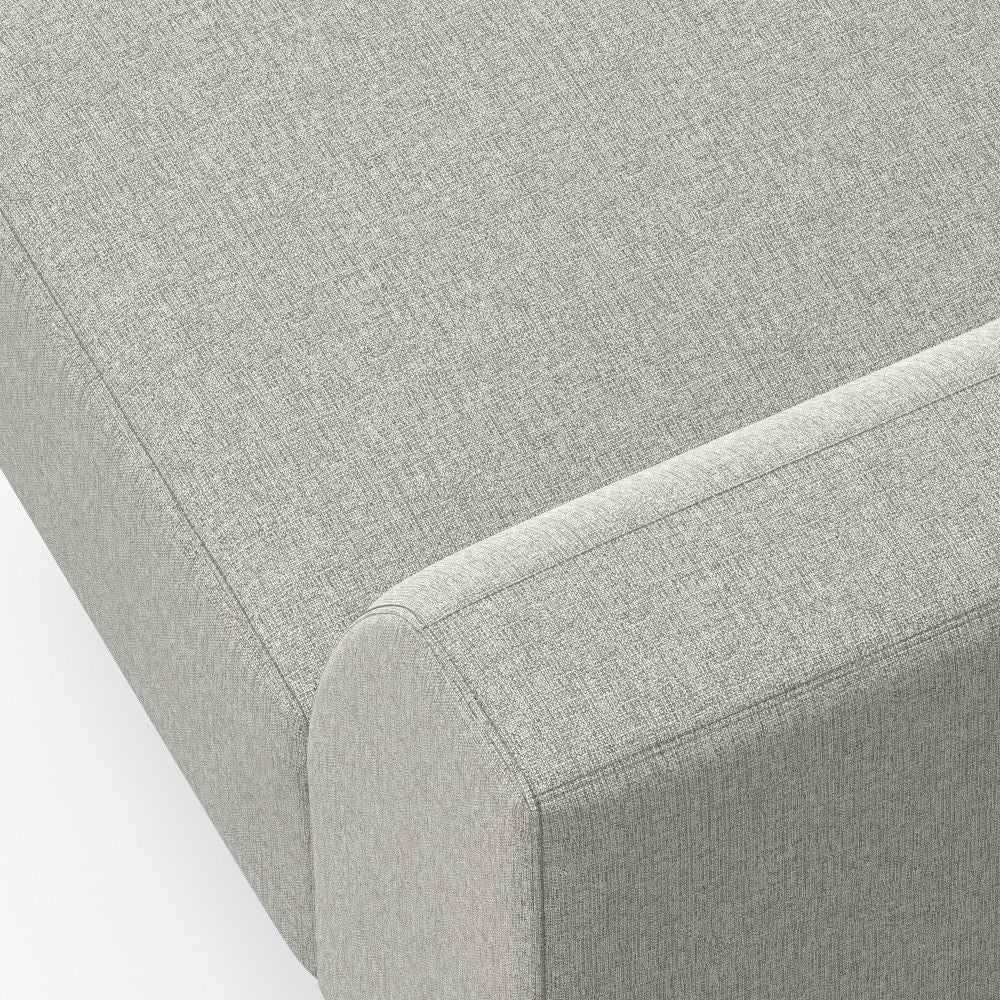 Rex - Left Arm Sofa Module - Gray by Simpli-Home | Bel Furniture