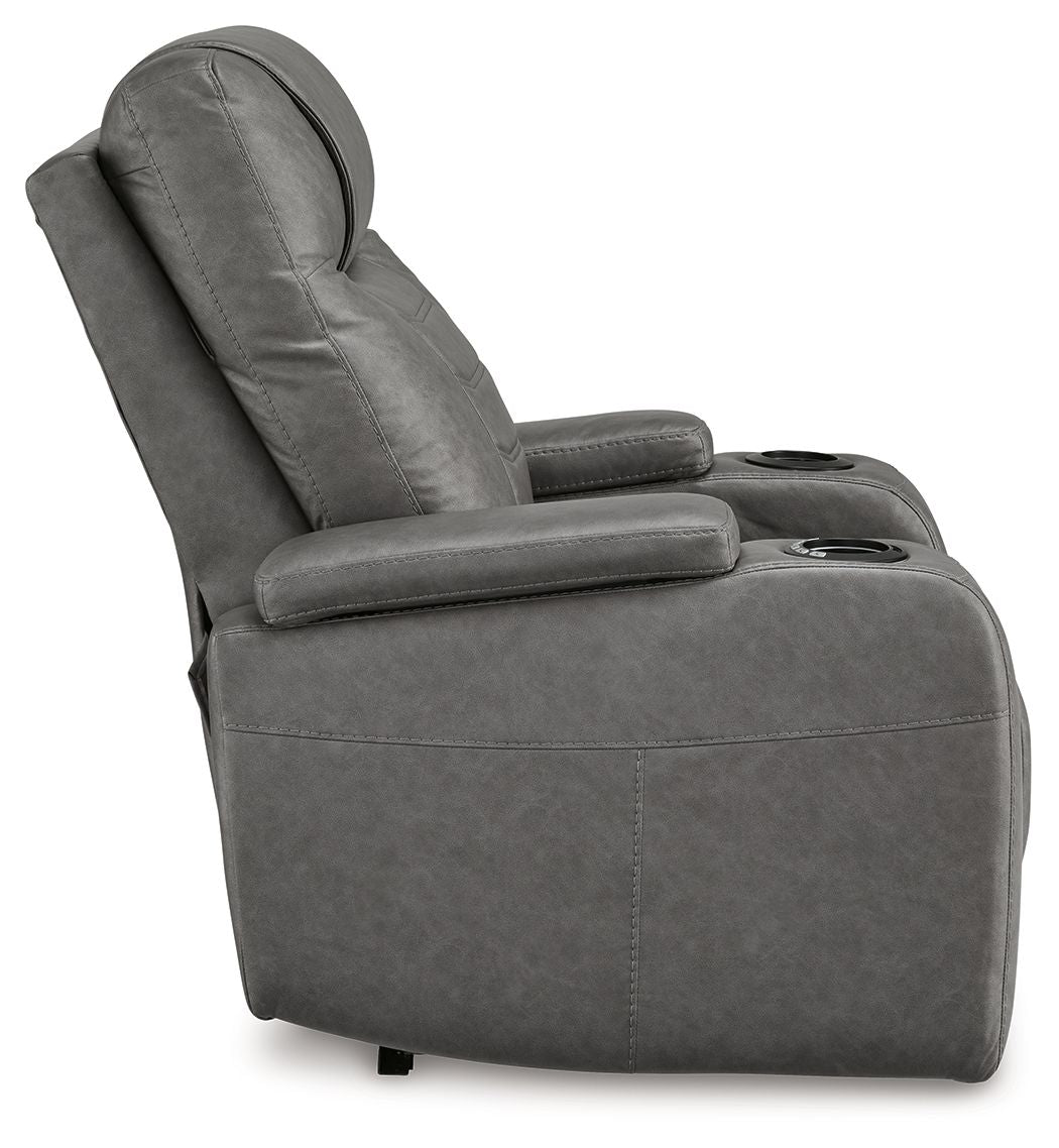 Schooner Rocks - Power Recliner / Adj Headrest by Signature Design by Ashley® | Bel Furniture