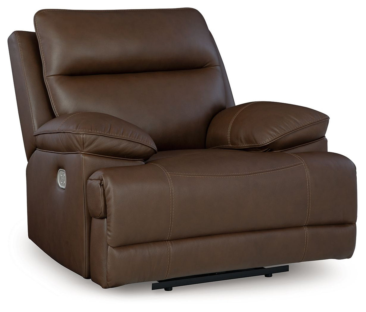 Vonryan - Tobacco - Power Recliner / Adj Headrest by Signature Design by Ashley® | Bel Furniture