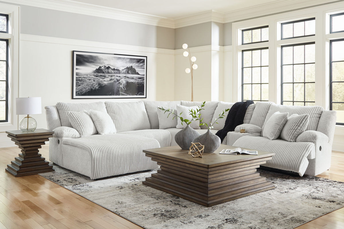 Top Tier - 6 Piece Reclining Sectional