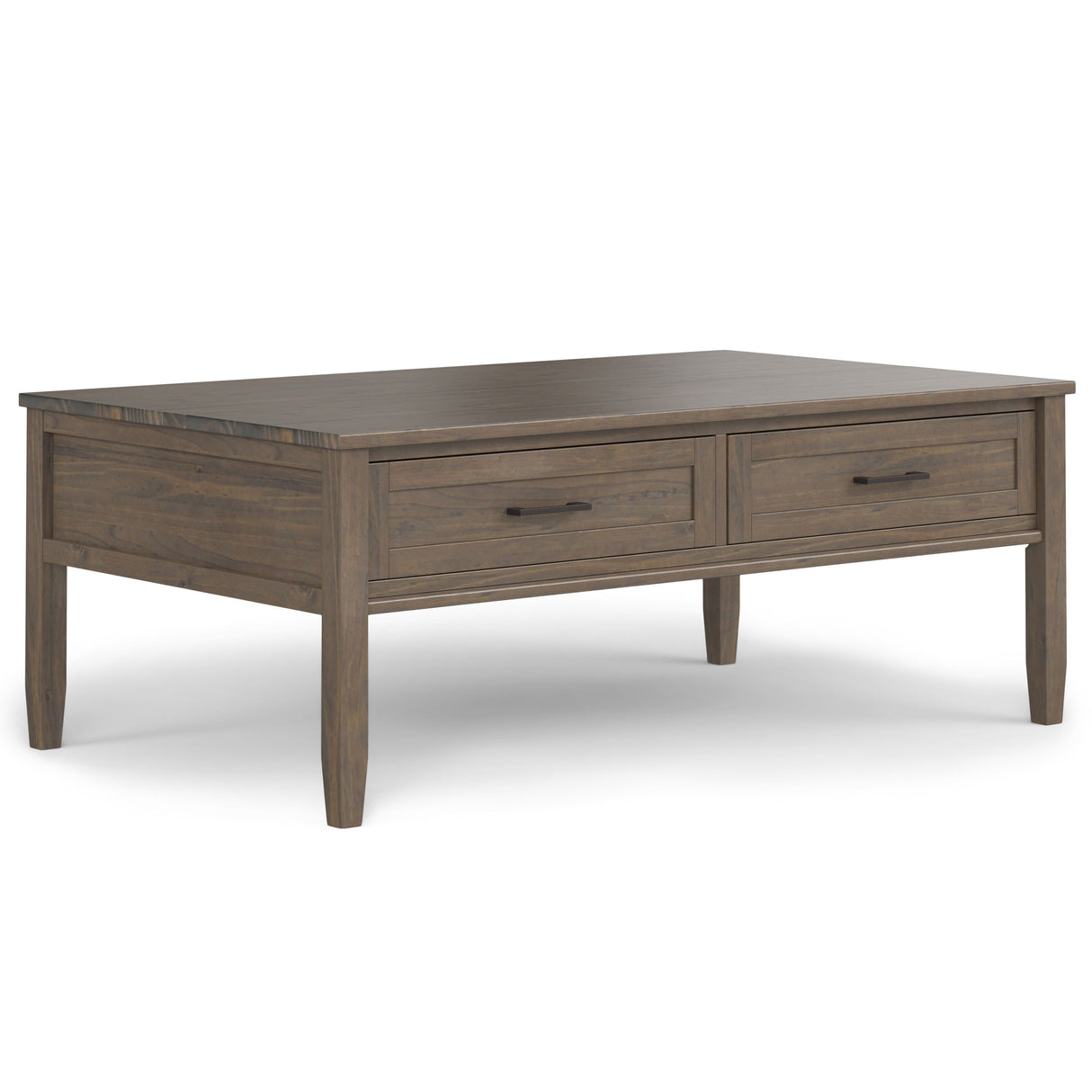 Ela - Lift Top Coffee Table - Smoky Brown by Simpli-Home | Bel Furniture