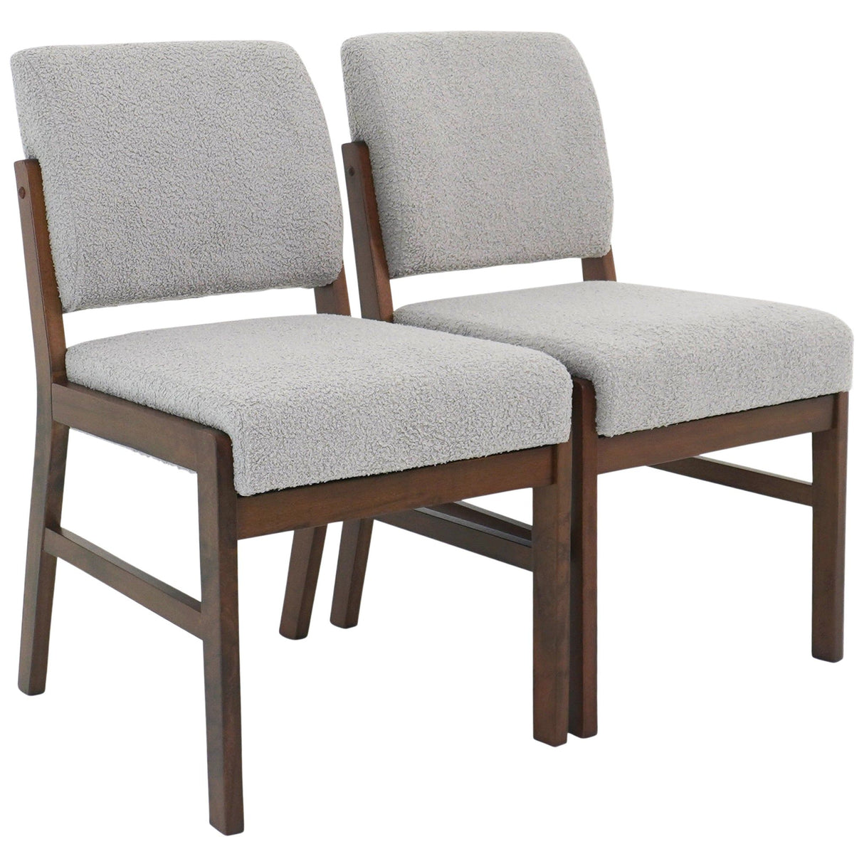 Caldwell - Dining Chair (Set of 2) - Light Gray by Ashcroft Furniture | Bel Furniture