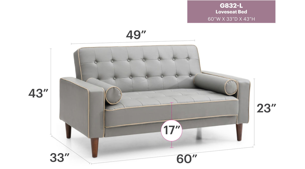 Contemporary Loveseat For Two
