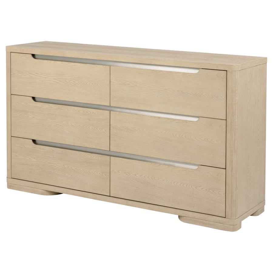 Ladera - 6-Drawer Bedroom Dresser by Coaster Fine Furniture | Bel Furniture