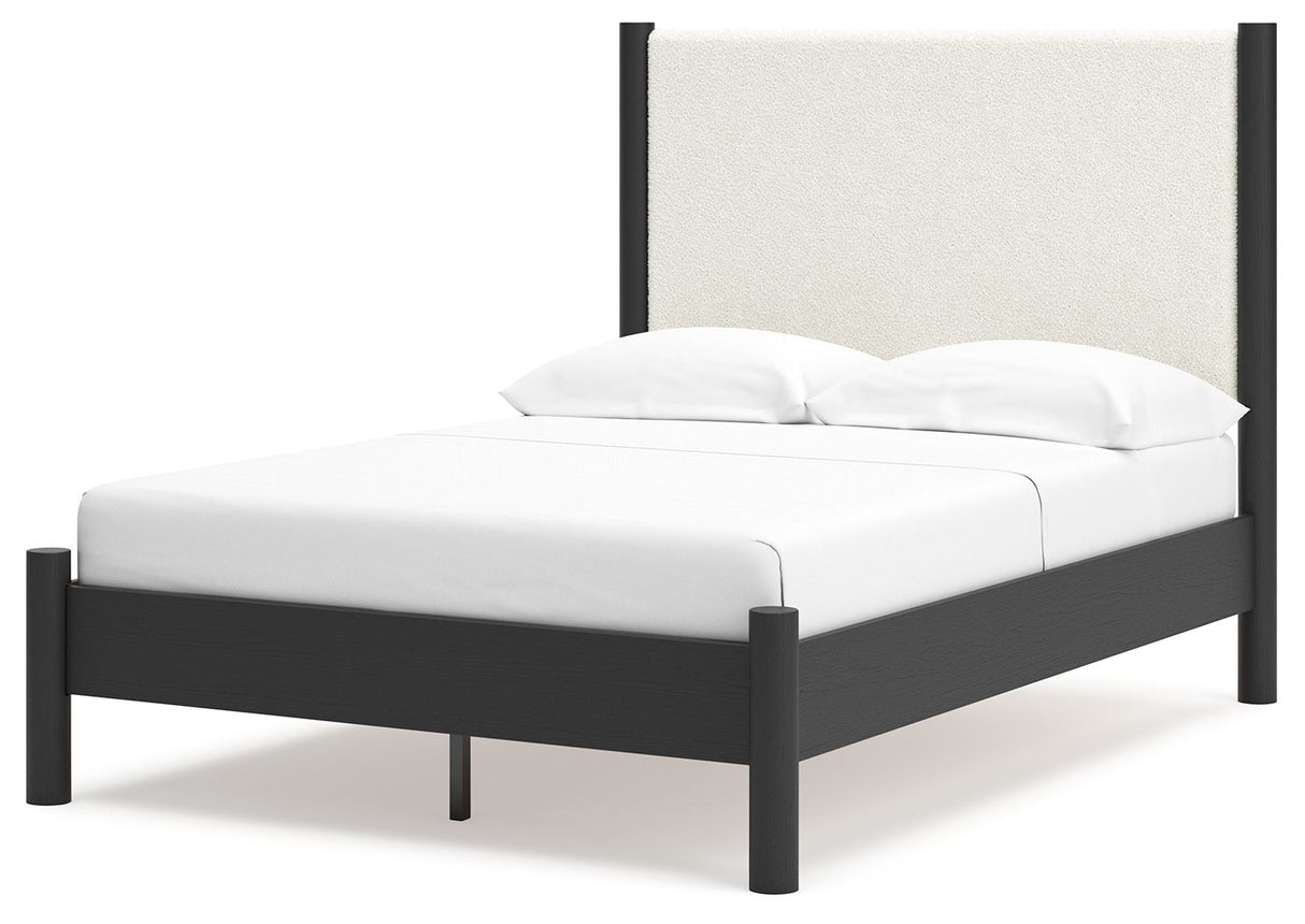 Cadmori - Upholstered Panel Bed by Signature Design by Ashley® | Bel Furniture