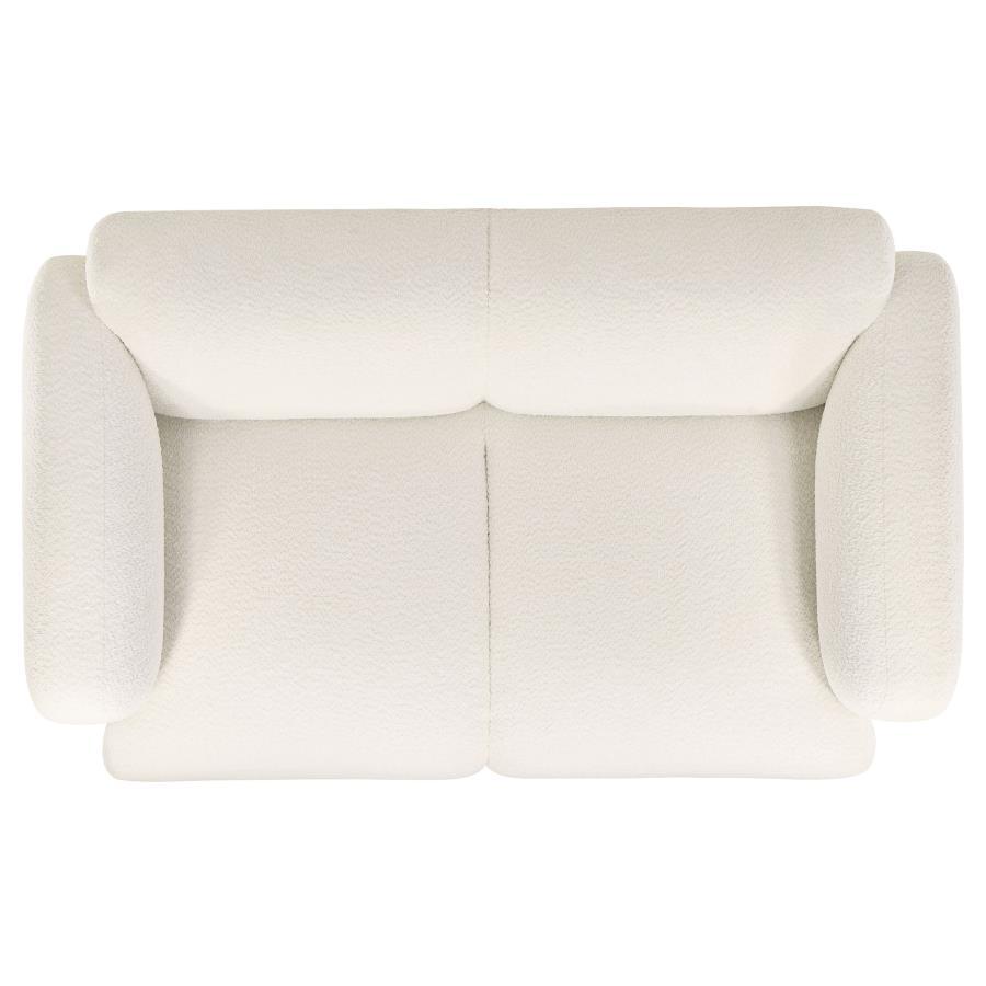 Dorset - Fabric Upholstered Round Track Arm Loveseat