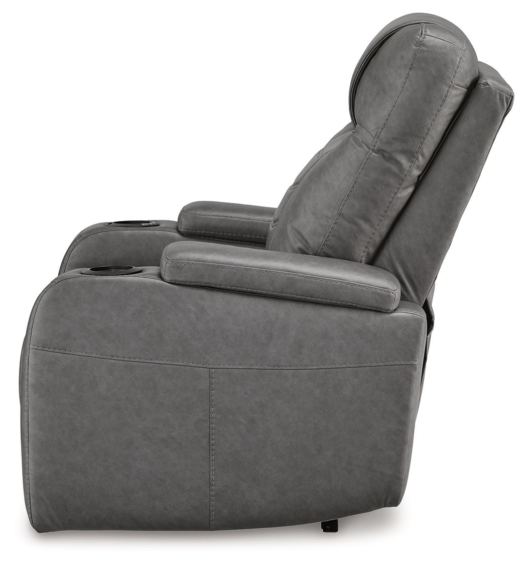 Schooner Rocks - Power Recliner / Adj Headrest by Signature Design by Ashley® | Bel Furniture