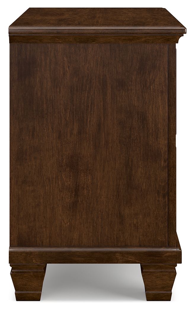 Danabrin - Brown - Two Drawer Nightstand by Signature Design by Ashley® | Bel Furniture
