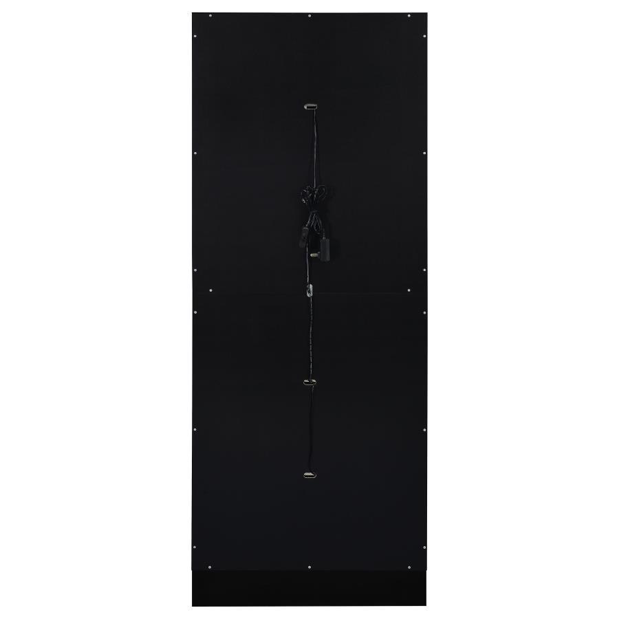 Cabra - 4-door LED Curio Display Cabinet by Coaster Fine Furniture | Bel Furniture