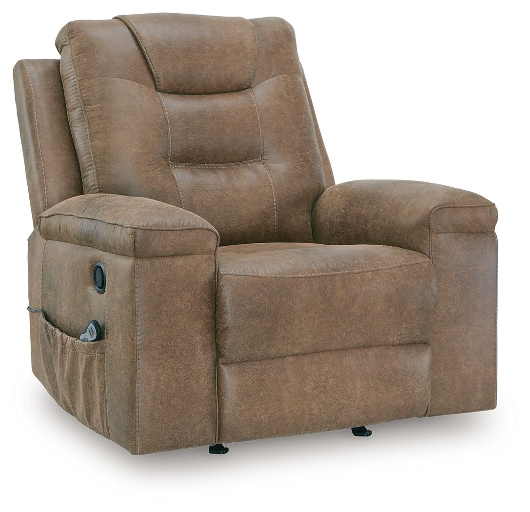 Stockworth - Earth - Rocker Recliner by Signature Design by Ashley® | Bel Furniture