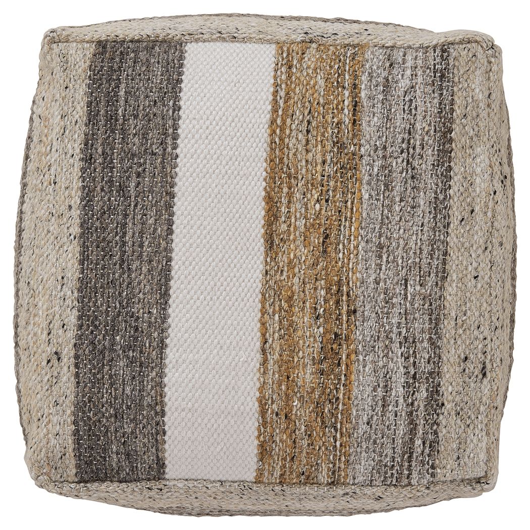 Josalind - Multi - Pouf by Signature Design by Ashley® | Bel Furniture