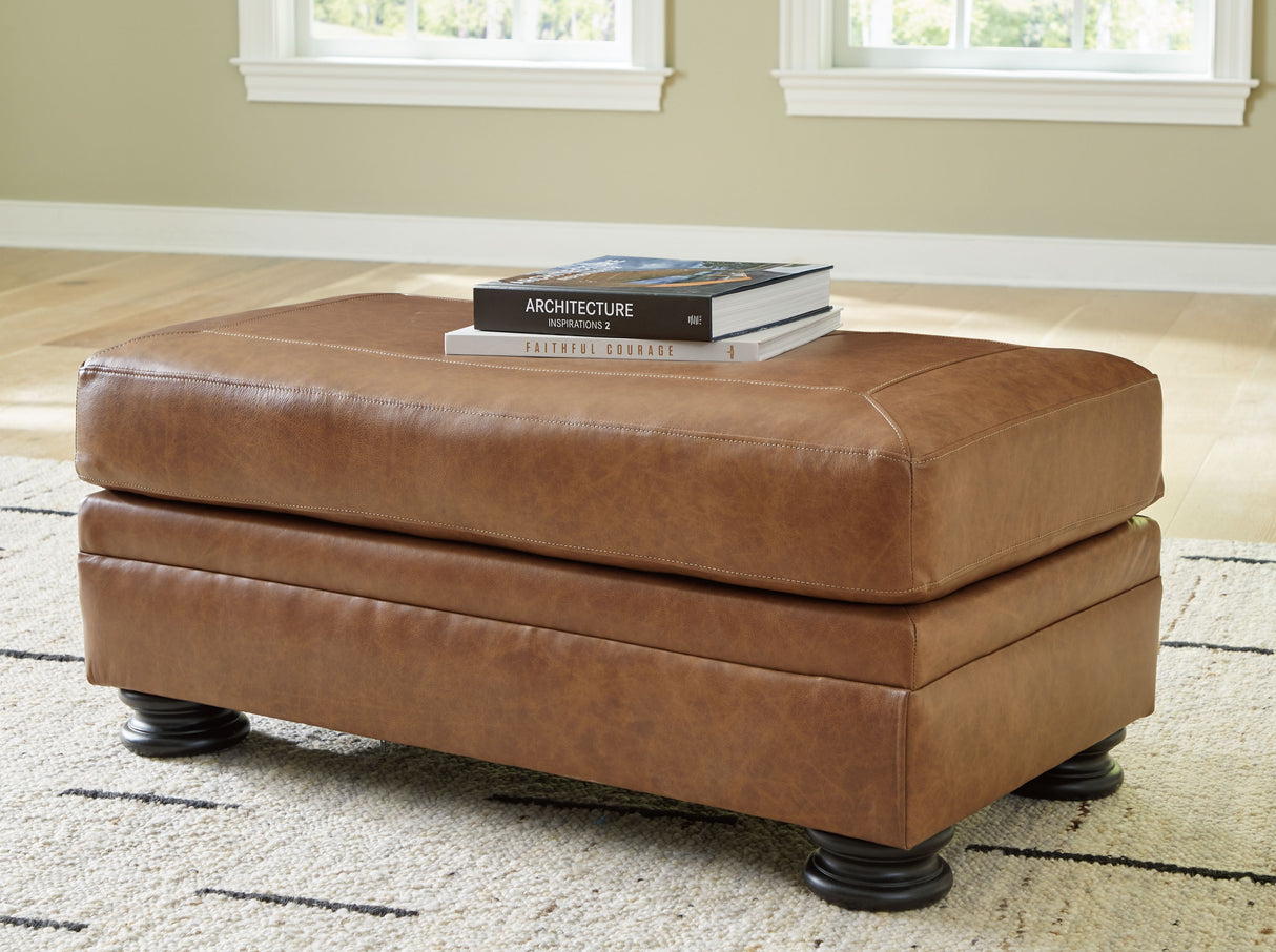 Carianna - Caramel - Ottoman by Signature Design by Ashley® | Bel Furniture