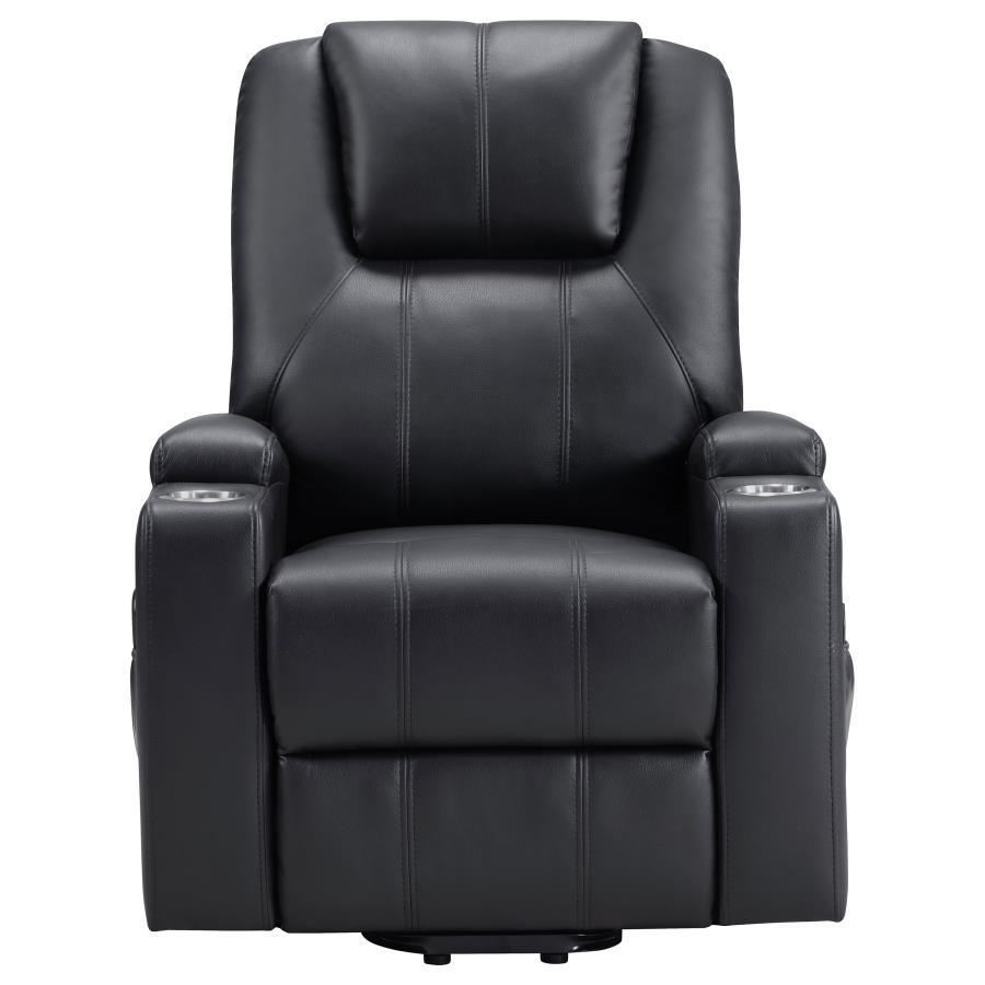 Armstrong - Upholstered Power Lift Massage Recliner by Coaster Fine Furniture | Bel Furniture
