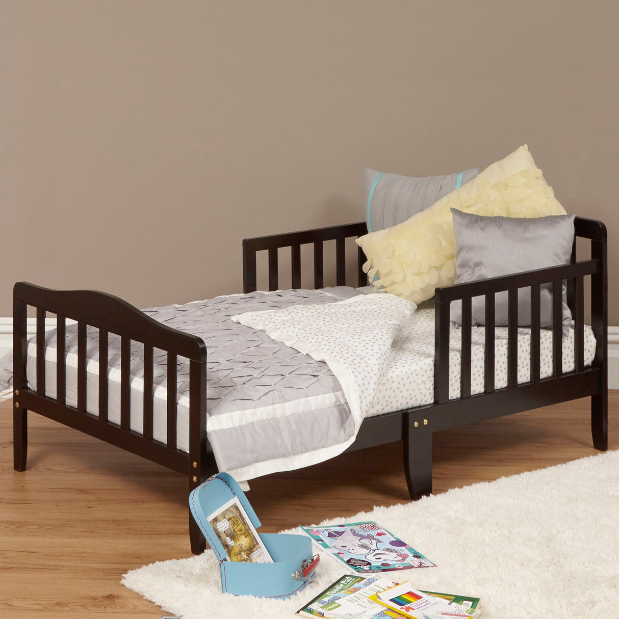 Blaire - Toddler Bed Dark Brown by Simple Living | Bel Furniture