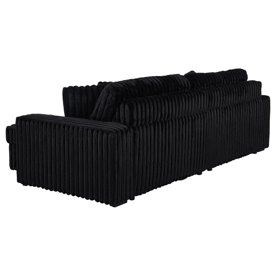 Jacana - Corduroy Upholstered Dual Power Chaise Sofa