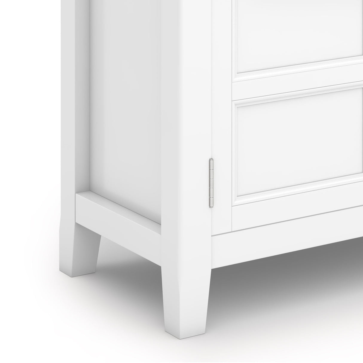 Burlington - Handcrafted Low Storage Cabinet by Simpli-Home | Bel Furniture