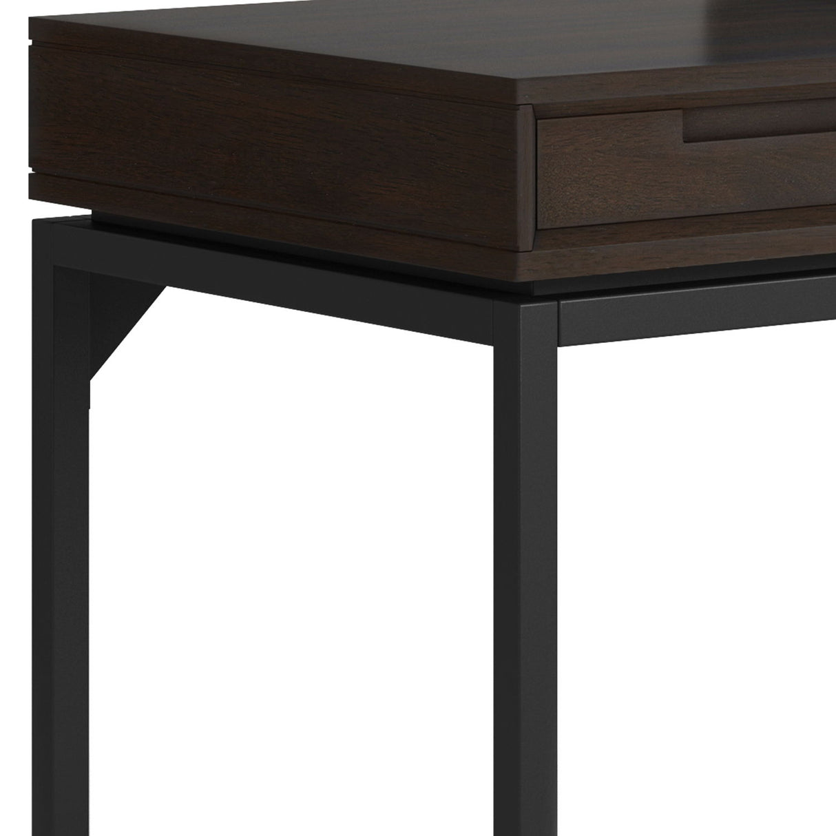 Banting - Mid Century Handcrafted Desk by Simpli-Home | Bel Furniture