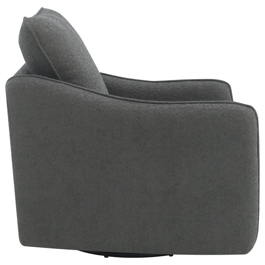 Madia - Upholstered Sloped Arm Swivel Glider Chair