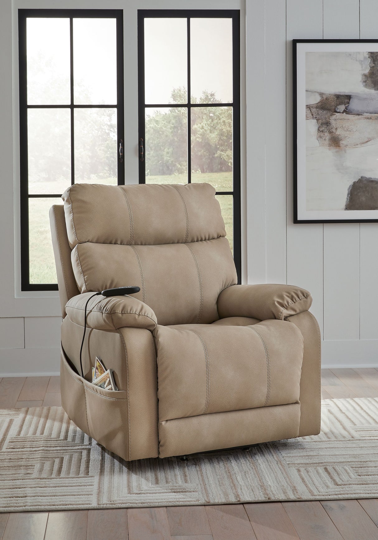 Next-Gen Durapella - Power Lift Recliner by Signature Design by Ashley® | Bel Furniture