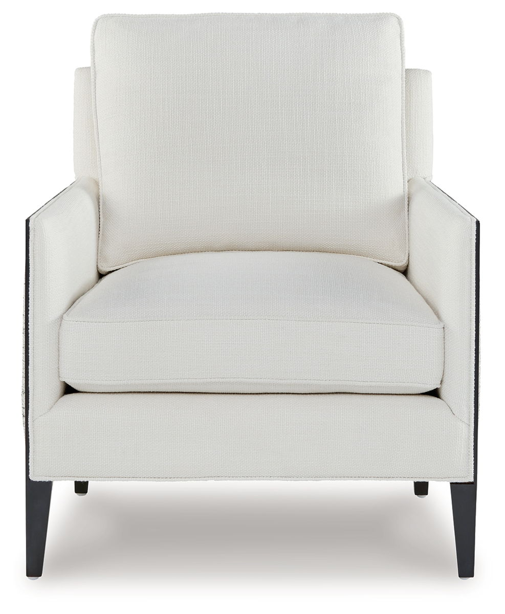 Ardenworth - Black / Ivory - Accent Chair by Signature Design by Ashley® | Bel Furniture