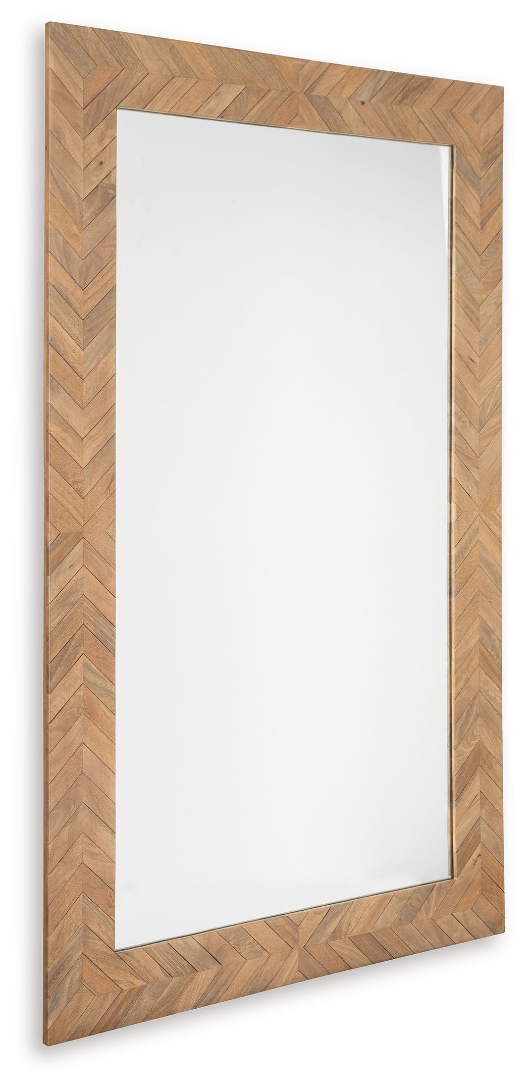 Waylane - Brown - Floor Mirror by Signature Design by Ashley® | Bel Furniture