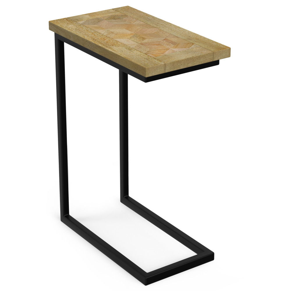 Skyler - Handcrafted C Side Table by Simpli-Home | Bel Furniture