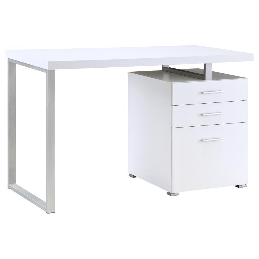 Brennan - 3-Drawer Office Computer Desk by CoasterEveryday | Bel Furniture