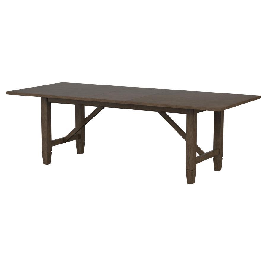 Matisse - Rectangular Wood Dining Table - Dark Brown by Coaster Fine Furniture | Bel Furniture