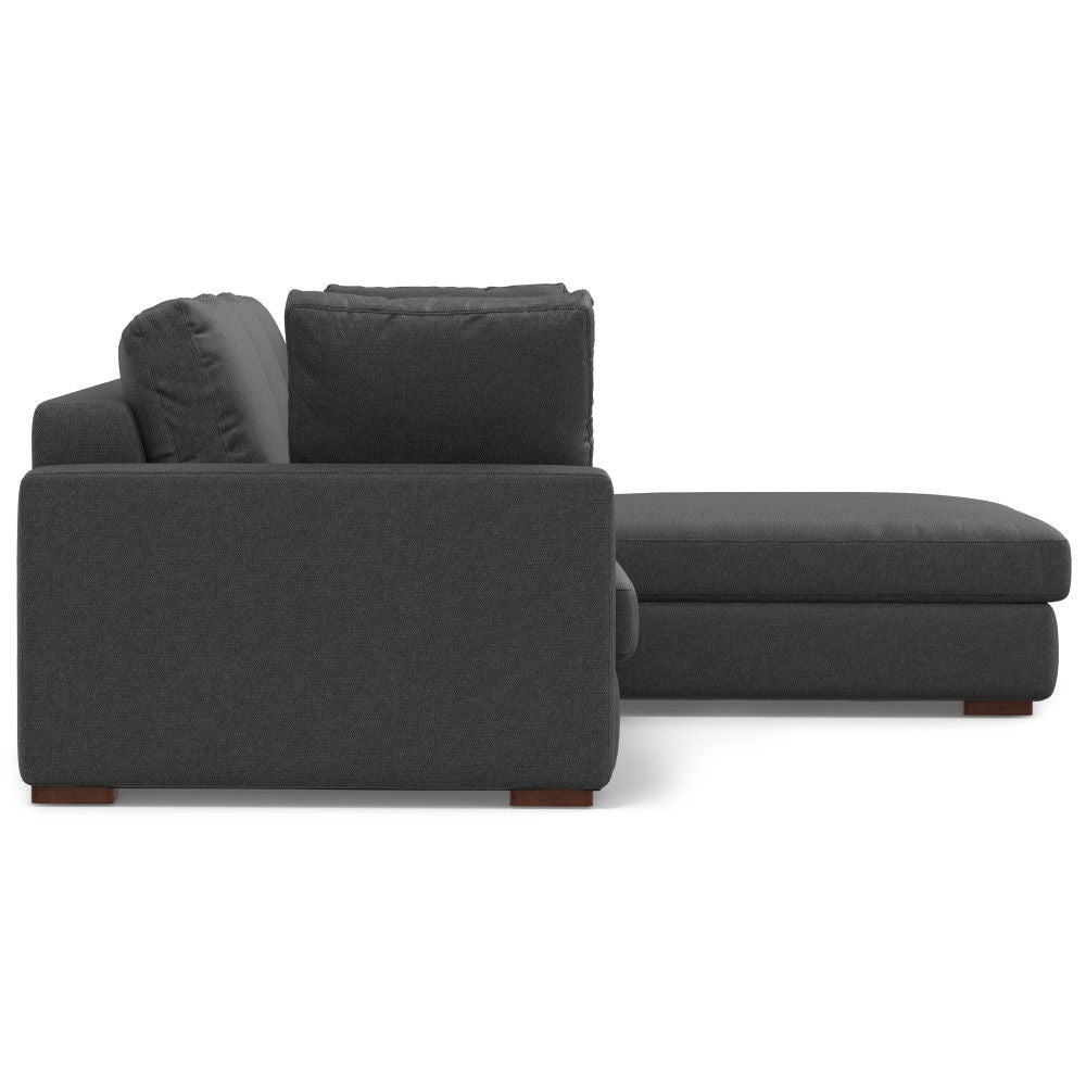 Charlie - Upholstered Deep Seater Sectional Sofa by Simpli-Home | Bel Furniture