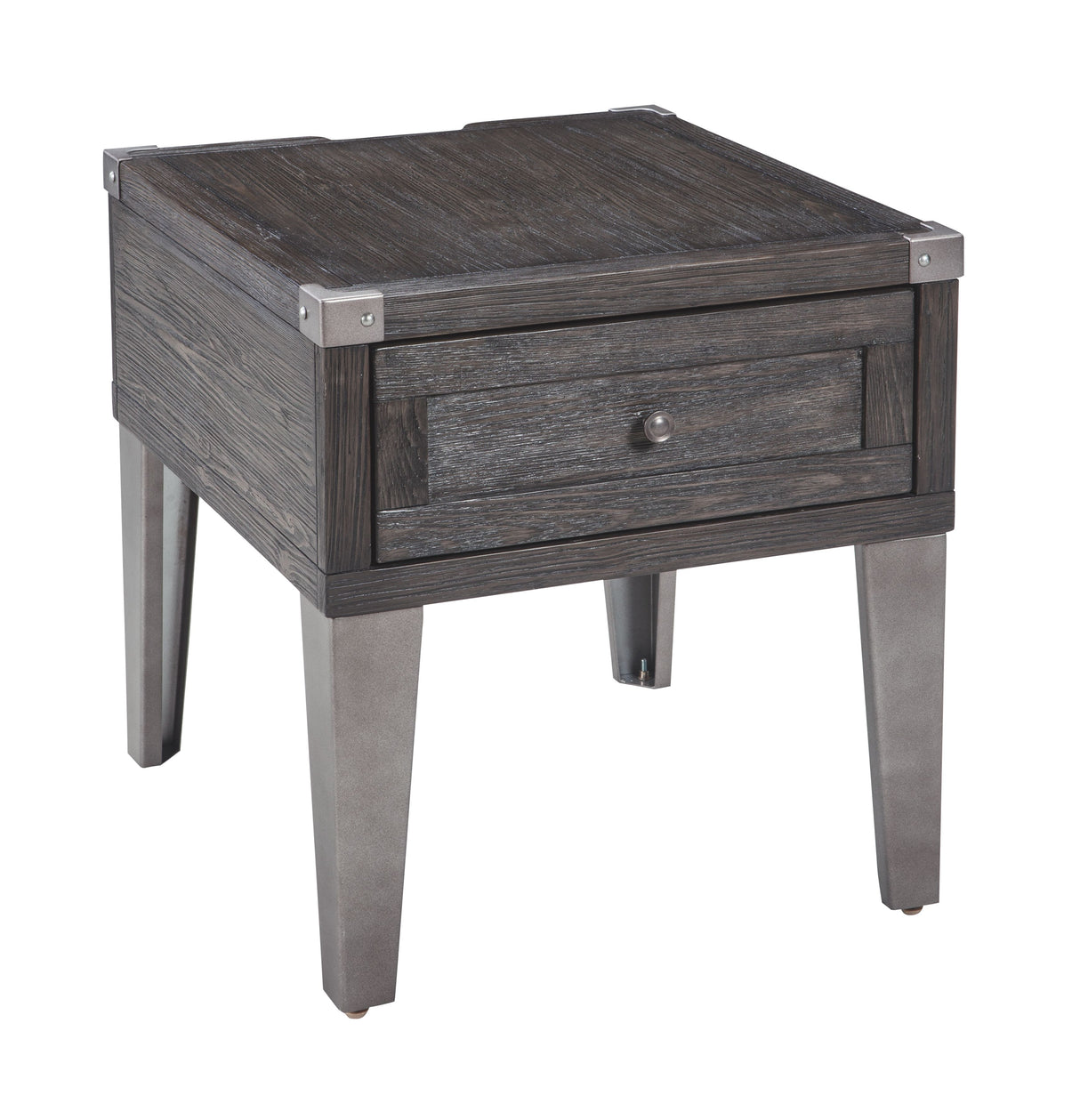 Todoe - Dark Gray - Rectangular End Table by Signature Design by Ashley® | Bel Furniture