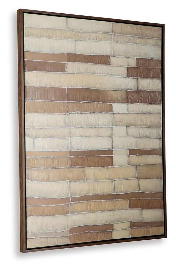 Kalanmore - Brown / Tan / White - Wall Art by Signature Design by Ashley® | Bel Furniture