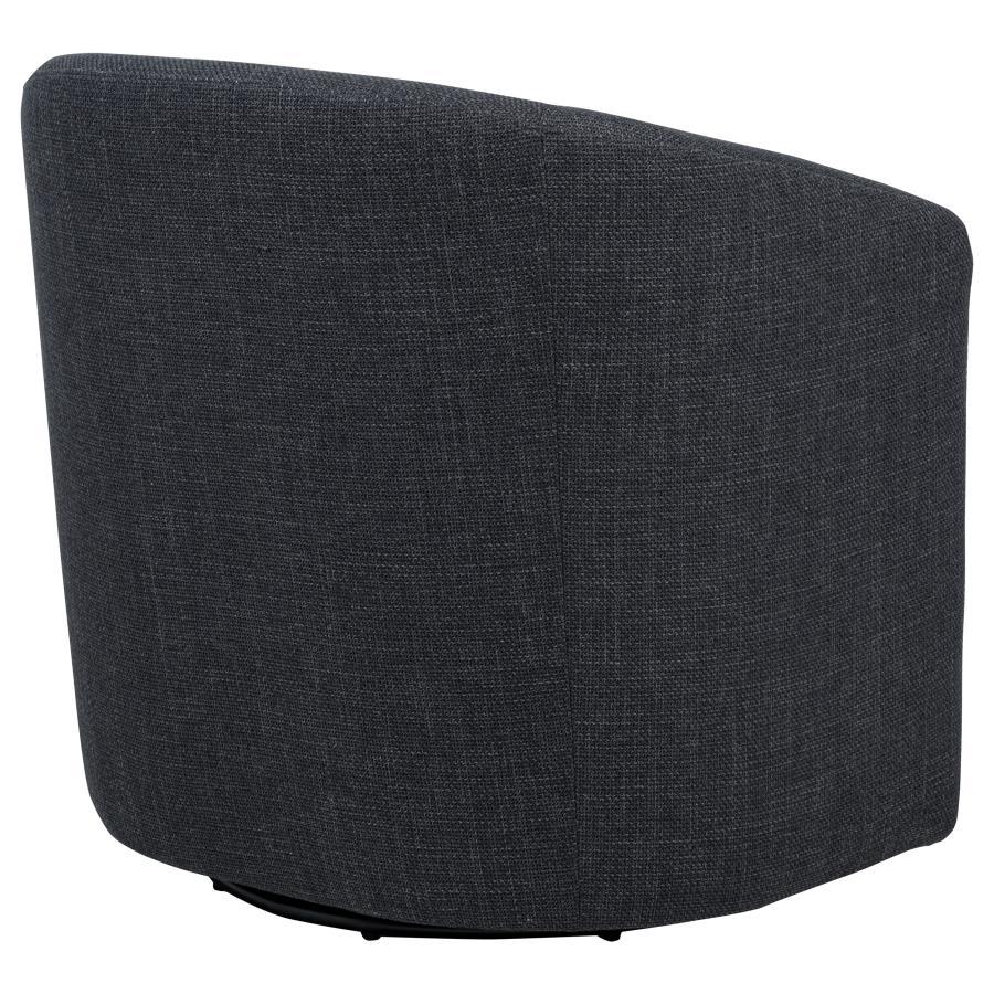 Mossbrook - Fabric Upholstered Swivel Accent Chair