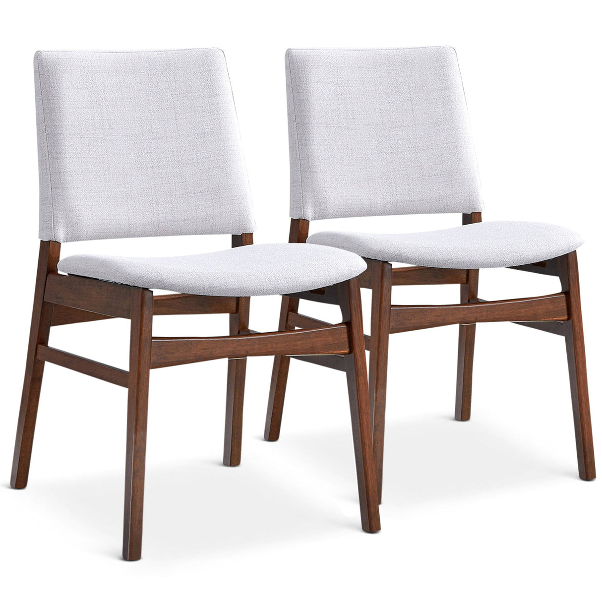 Gusto - Dining Chair (Set of 2) - Brown / Light Gray by Ashcroft Furniture | Bel Furniture