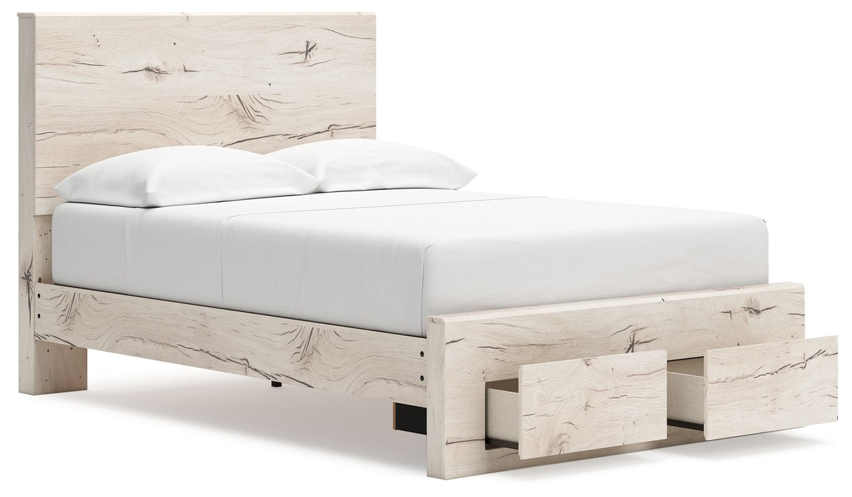 Lawroy - Panel Bed With Storage by Signature Design by Ashley® | Bel Furniture