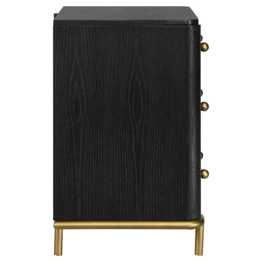 Arini - 3-Drawer Nightstand by CoasterElevations | Bel Furniture