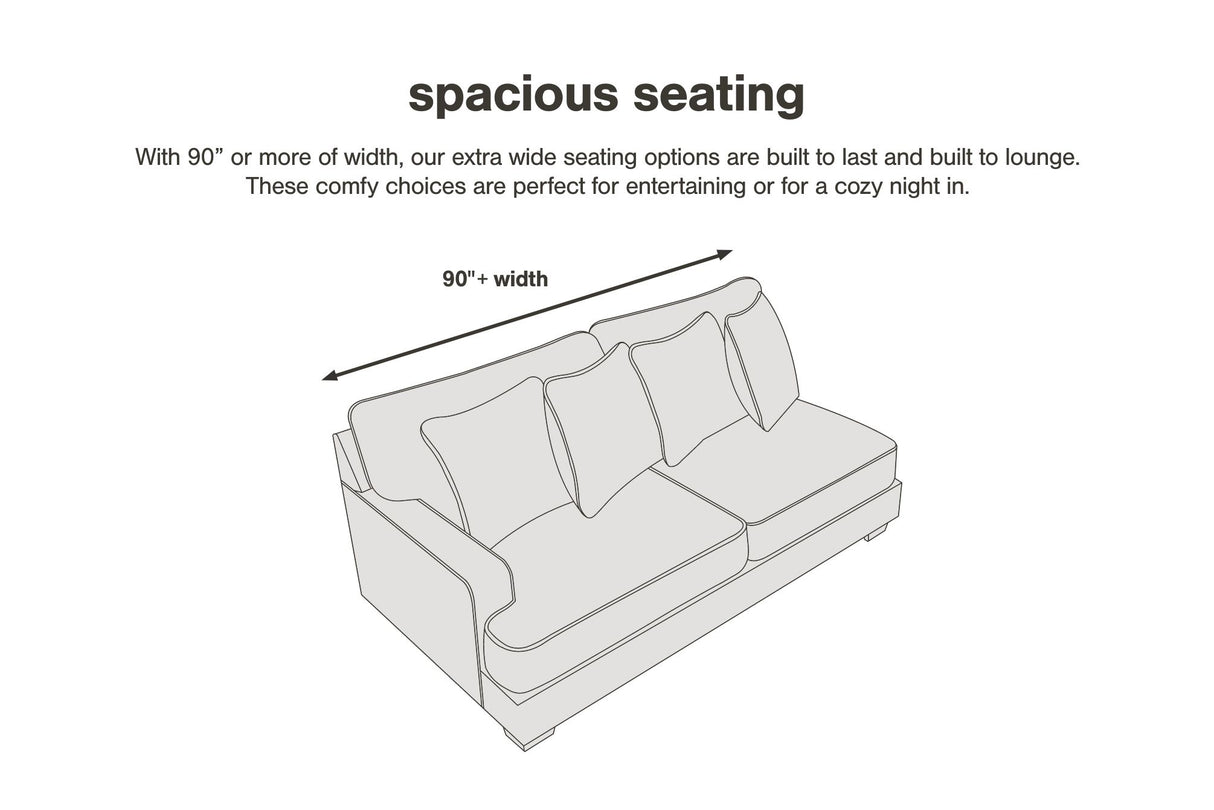 Next-Gen Gaucho - Reclining Sofa - Putty