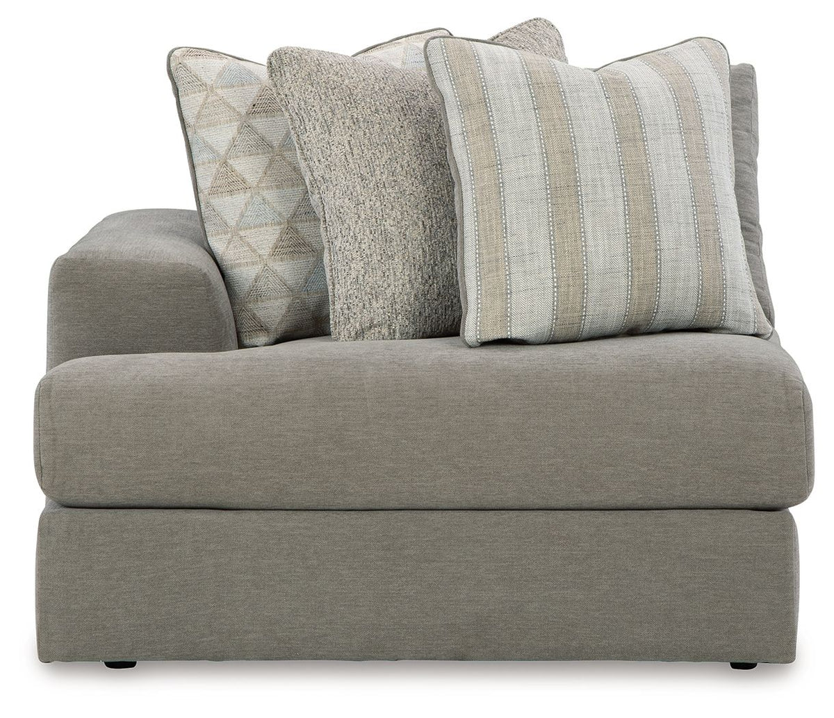 Avaliyah - 4-Piece Sectional With Raf Corner Chaise - Ash