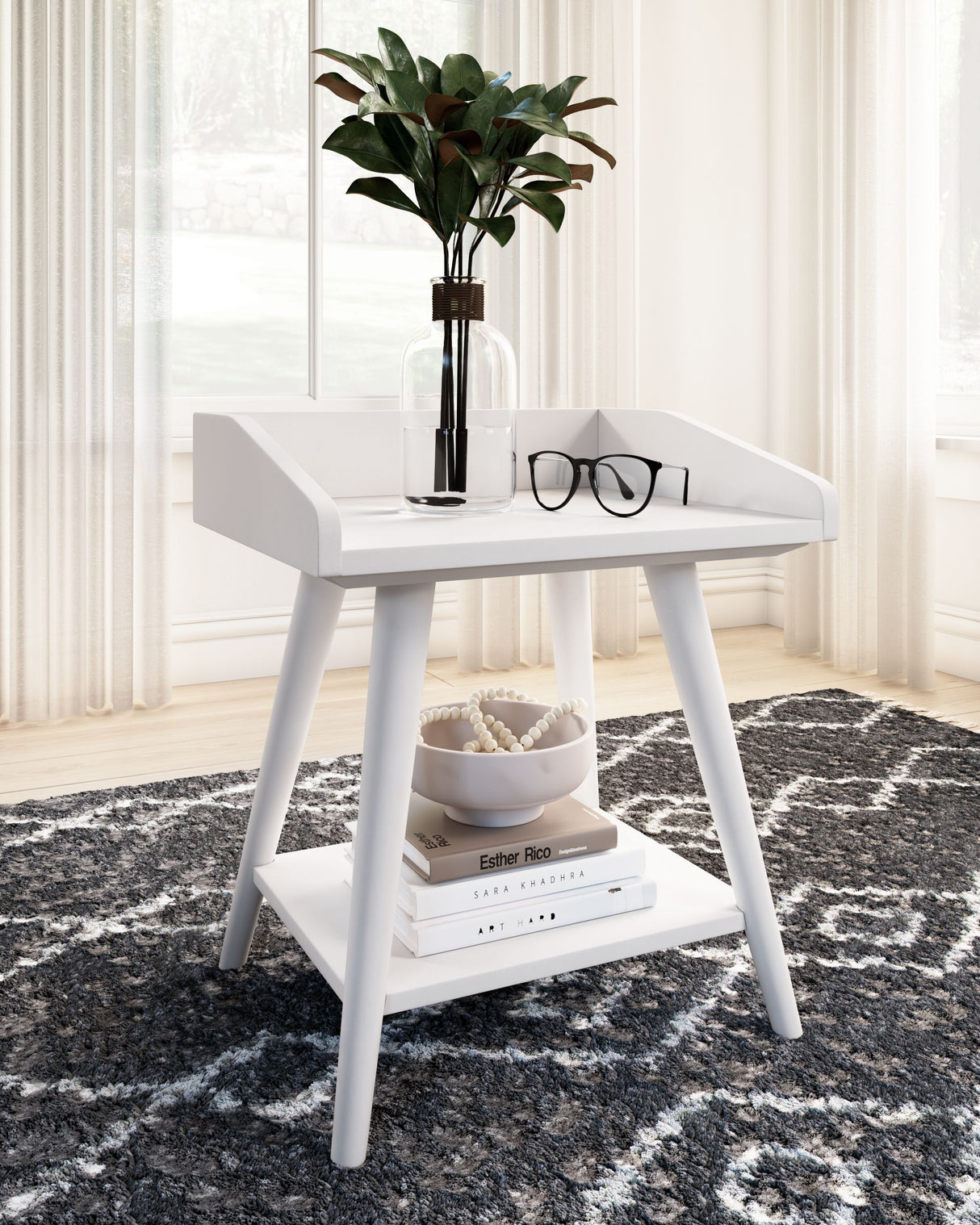 Blariden - White - Accent Table by Signature Design by Ashley® | Bel Furniture