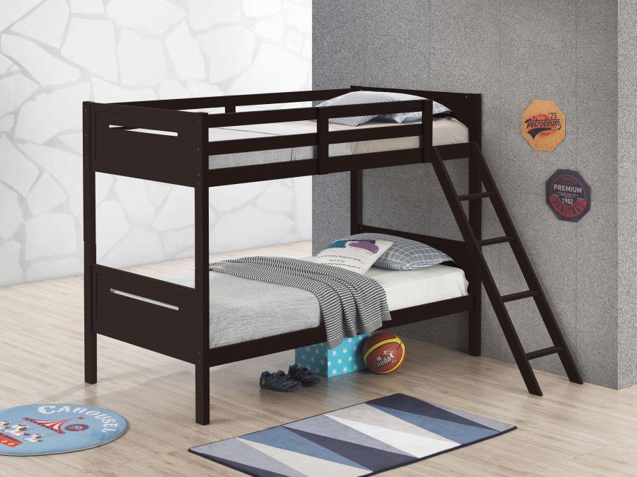 Littleton - Bunk Bed by CoasterEveryday | Bel Furniture