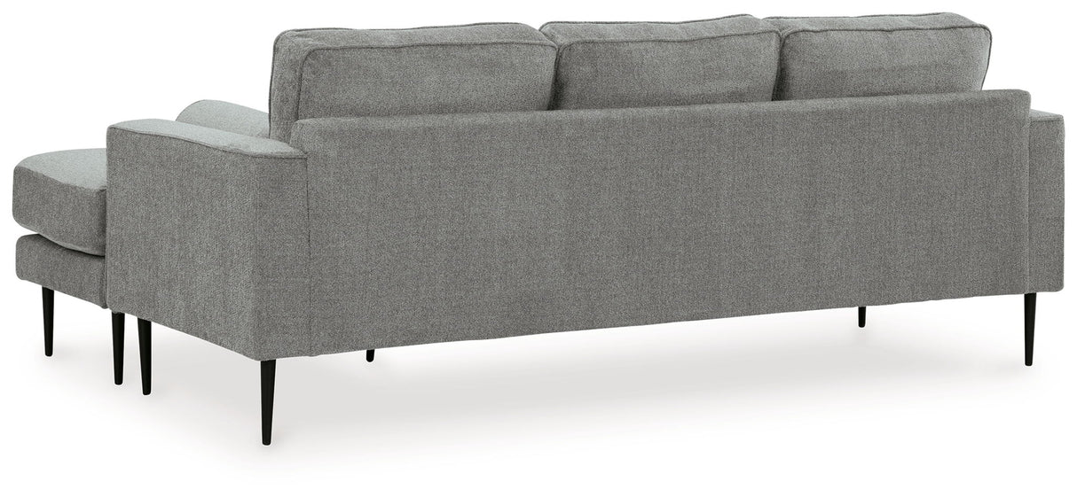 Hazela - 2 Pc. - Sofa Chaise, Loveseat - Charcoal